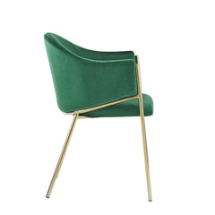Modern Velvet Upholstered Dining Chair