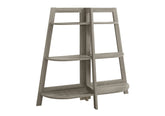 Bookshelf, Bookcase, Etagere, 3 Tier, 48"h, Office, Bedroom, Brown Laminate, Contemporary, Modern