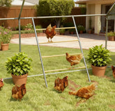 Chicken Roost for Coop, Jungle Gym Roosting Bar, 55" x 33.75"