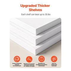 6 Tiers Rotating Shoe Rack Tower, 360° Spinning Shoe Rack, Revolving Storage Round Carousel Display, Freestanding Lazy Susan Organizer Display for Bedroom, Living Room, Entryway, Closet, White