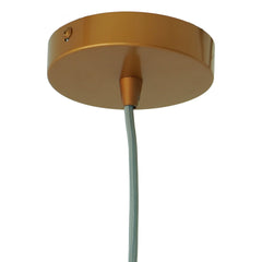 Modern Style Pendant Lamp - Bronze and Clear 110-120V Bedside Lamp Bedroom/Living Room Ceiling Light