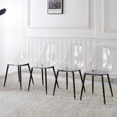 PET CHAIR 4PCS BLACK