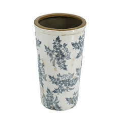 6.9x6.9x12" Flower Vase with Wide Mouth