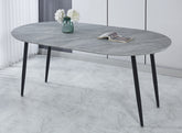 Extensible table,DINING TABLE,OFFICE TABLE,COFFEE TABLE,metal leg,100/140/180x100x75cm