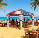 Height Adjustable Instant Tents,Pop Up Canopy Tent with Netting,with Wheeled Carry Bag and 4 Sand Bags for Outdoor