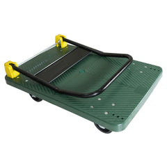 Foldable Platform Push Hand Truck Cart, 440 lbs. Weight Capacity, 2 Swivel Brake Wheels