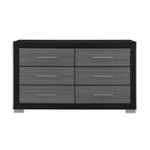 ELSA BLACK AND GREY DRESSER