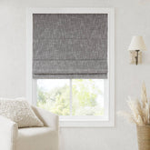 1 PCS 33x64" Total Blackout Cordless Roman Shade Grey