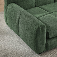 Soft and comfortable pet bed for big and oversized dogs, durable elevated dog sofa bed, comfortable dog sofa, modern and fashionable linen fabric dog sofa-OLIVE GREEN
