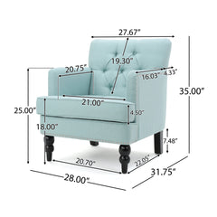 HARRISON TUFTED CLUB CHAIR
