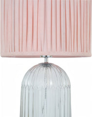 Bedroom Table Lamp Nordic Home Creative Romantic Warm Solid Wood Study Room Eye protection Desk Bedside Lamp LED Nebulis Table Lamp Gold - Clear and Pink 110-120V