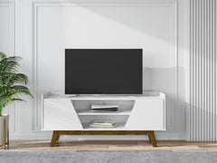 TV Stand in White