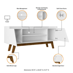 TV Stand in White
