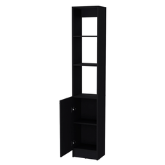 Wenge Linen Cabinet with 1-Door