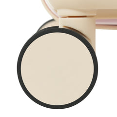 Cream White Luggage wheel covers for specific model
