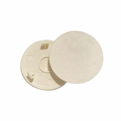 Cream White Luggage wheel covers for specific model