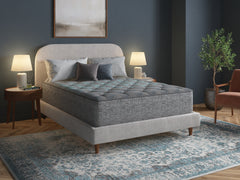 Restonic Comfort Care 13" Hybrid Mattress, Individual Pocketed Coil Mattress , Firm Comfort, Queen