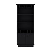 Bar Cabinet Taholah, Living Room, Black