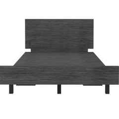 Twin Bed Base Cervants, Bedroom, Smokey Oak