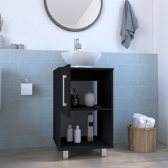 Single Bathroom Vanity Pigmag, Bathroom, Black