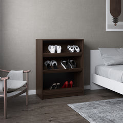 Gillham Shoe Rack, Bedroom, Black