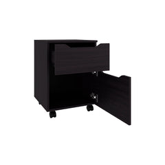 Ovid Nightstand, BedrooM, Black