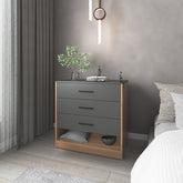 Fraser Dresser, Matt Grey/Macadamia