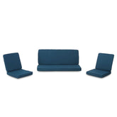 CAROLINA CLUB CHAIR & LOVESEAT CUSHION SET, DARK TEAL, (2sets 63513.00 CUSHION SET+1set 63308.00 CUSHION SET)