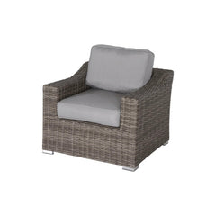 LSI Fully Assembled Outdoor Wicker Seating Group for 6 with Cushions
