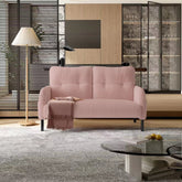 UNITED WE WIN corduroy fabric, comfortable monochrome double sofa, suitable for living rooms and bedrooms