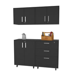 Wenge 4 Piece Garage Set