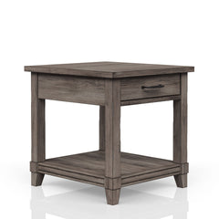 End Table W/ Storage Drawer & USN