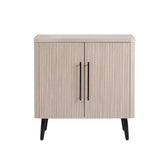 Accent Cabinet in Whitewashed Oak
