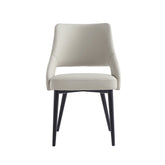 Dining Chair in Stone Gray