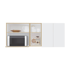 Wall Cabinet, 2 Doors, 4 Shelves