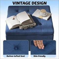 Entryway Bench,Round Storage Ottoman Bench,Sofa Bench