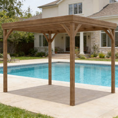 Backyard Gazebo,Grape Vine Gazebo,Outdoor Wooden Pergola