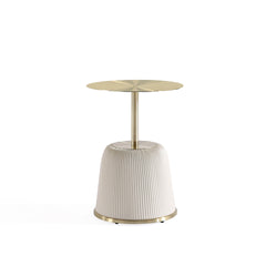 End Table in Cream