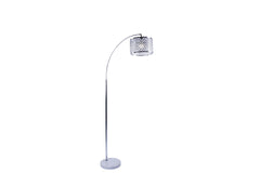 Elegant Crystal Arch Lamp
