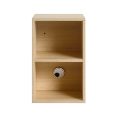 12 Inch Small Wall Mounted Storage Shelves, Bathroom Storage, Plywood, American White Oak