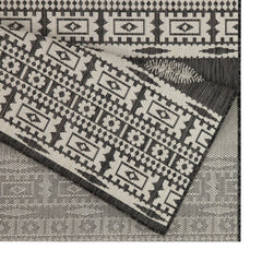 Sunshine GC_HAR2023 Anthracite 2 ft. 7 in. x 7 ft. 3 in. Indoor/Outdoor Area Rug