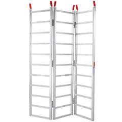 Tri-Fold Aluminum Loading Ramp 1500 lbs 77" x 54" for Tractors ATVs UTVs