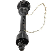 PTO Shaft, 1-3/8 6 Spline Tractor and Implement Ends PTO Driveline Shaft, Series 4 Tractor PTO Shaft, 43-59 Brush Hog PTO Shaft with Slip Clutch Black, for Finish Mower, Rotary Cutter