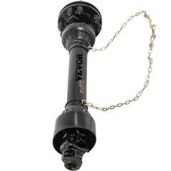 PTO Shaft, 1-3/8 6 Spline Tractor and Implement Ends PTO Driveline Shaft, Series 4 Tractor PTO Shaft, 43-59 Brush Hog PTO Shaft with Slip Clutch Black, for Finish Mower, Rotary Cutter