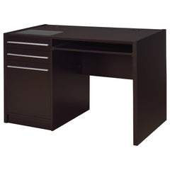Maxim Cappuccino 2-drawer Computer Desk