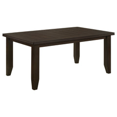 Cornish Cappuccino Casual Rectangle Dining Table