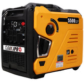 Super quiet Inverter Generator 5.5KW portable generator electric&remote start, foldable handle with wheels, 224cc 4 stroke EPA compliant