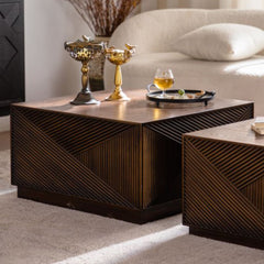 Square Coffee Table Modern Colour Combination Coffee Table Not Need Assembly Coffee Table for Living Room