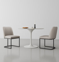 Dining Chair in Light Gray