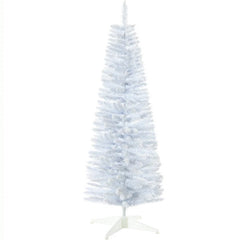 Easy Assembly White Artificial Christmas Tree – Sectioned Design & Detachable Base
